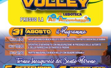 Inaugurazione nuovo campo da Beach Volley